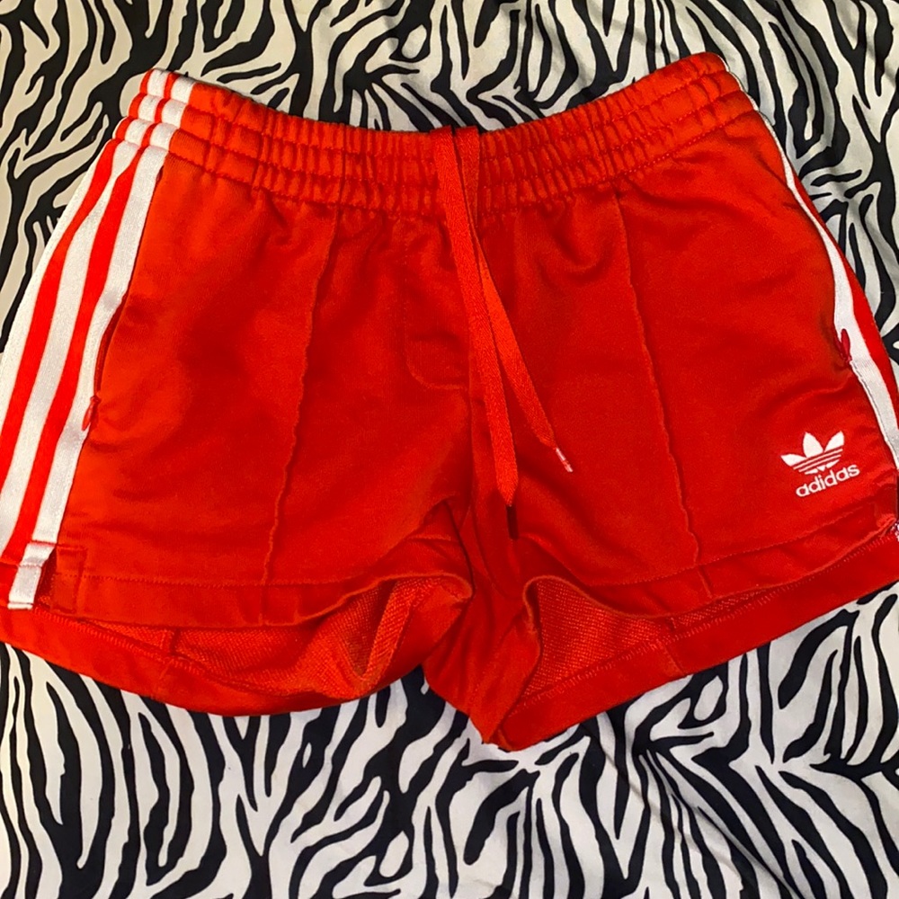 Red Adidas Shorts